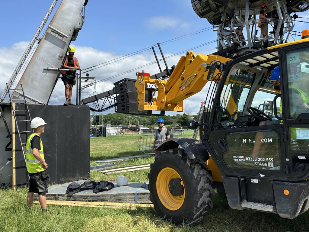 Arcadia stage build